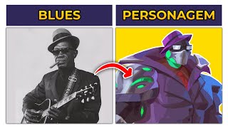 Se BLUES fosse um PERSONAGEM !!