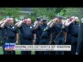 Loveland honors first responders of 9/11, dedicates bench to Deputy Larry Henderson