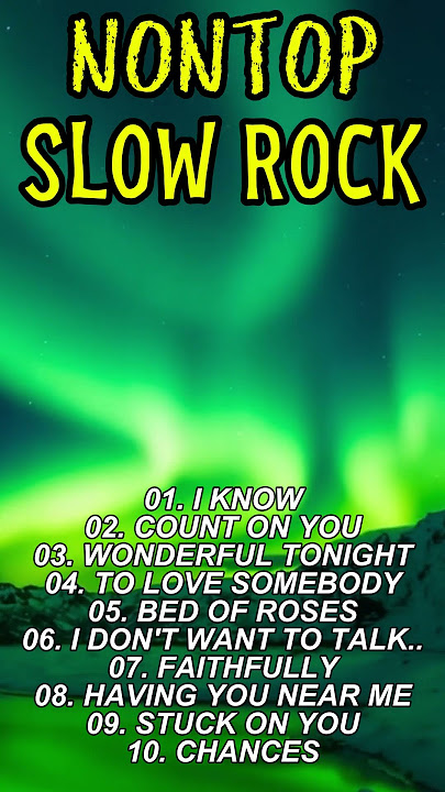 Feel the power of love through timeless Slow Rock hits from the 80s & 90s! ❤️ #SlowRock #RockBallads