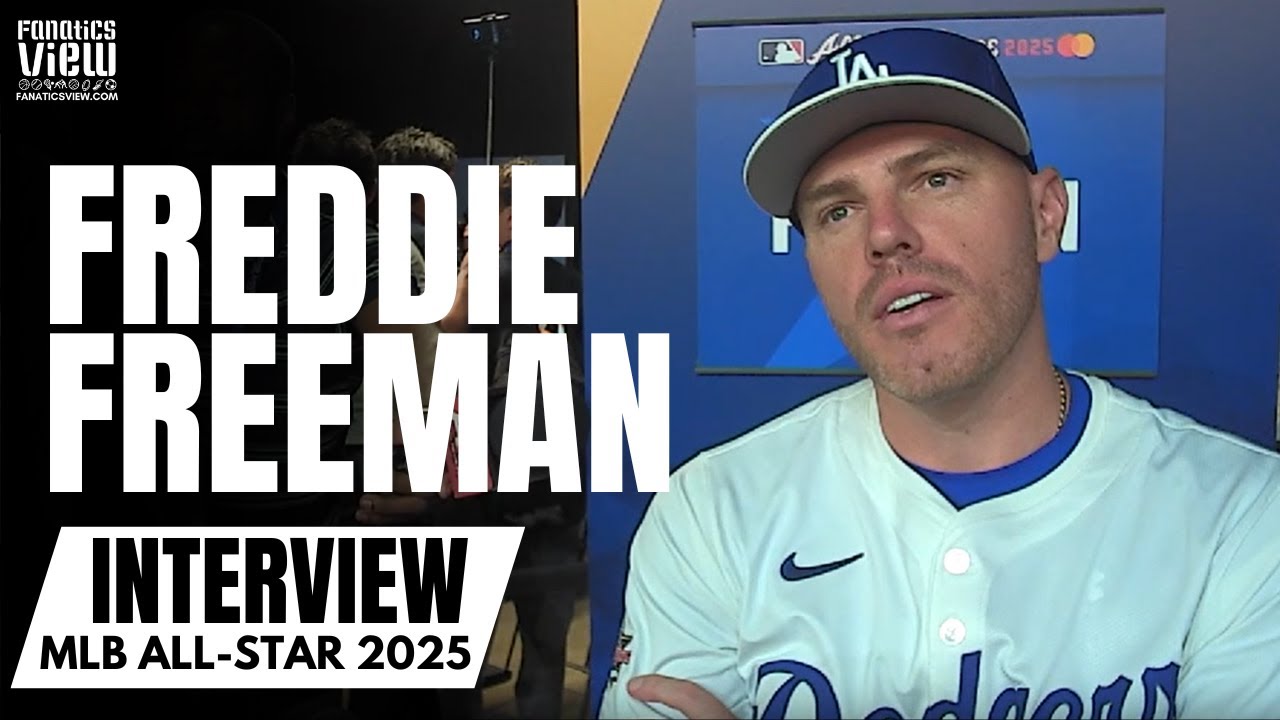 Freddie Freeman Discusses LA Dodgers, MLB All-Star 2025 Appearance 