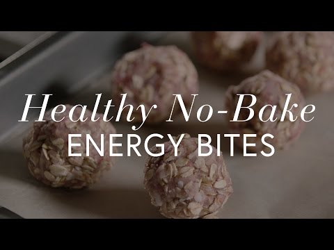 Healthy No-Bake Energy Bites | The Zoe Report By Rachel Zoe