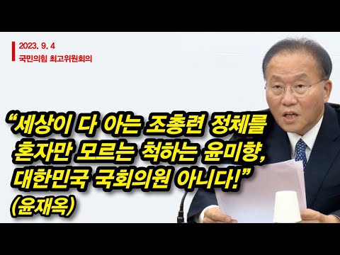 “윤미향의 <strong>조국은</strong> 도대체 어디인가?”