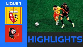 Lens - Rennes 3-1 Highlights Ligue 1 2025-26 Lens Rennes