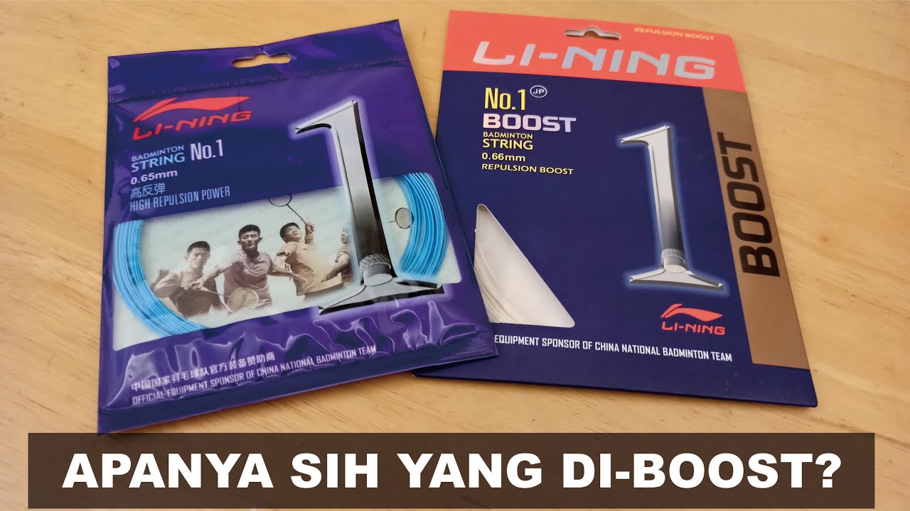 Lining No 1 Vs Lining No 1 BOOST Senar Badminton YouTube lining-no-1-vs-lining-no-1-boost-senar-badminton-youtube