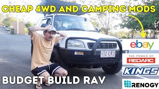 Top 10 4WD/CAMPING MODS On my Budget Build Rav 4