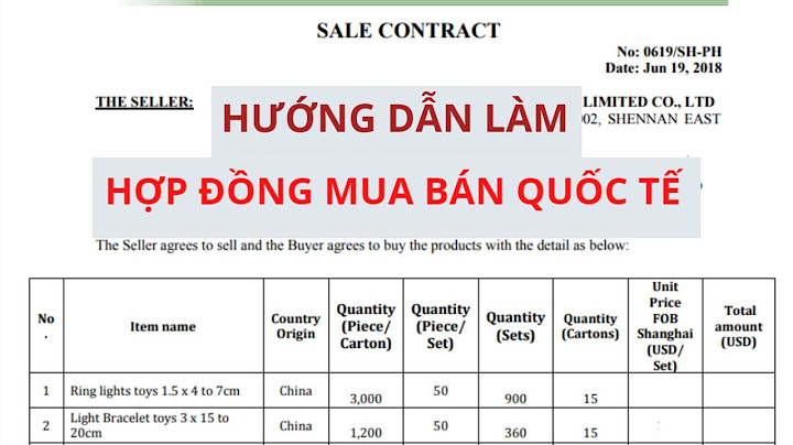 Giaấy tờ giao nhân mua bán hàng hóa quốc tế năm 2024