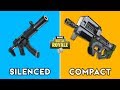 Fortnite Submachine Gun Vs Suppressed