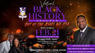 Virtual Black History Program, Out of the Ashes We Rise