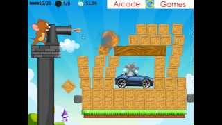 Tom and Jerry Cartoon Game! Jerry Bombing Tom Cat! Funny Game! Hard Level 16 screenshot 5