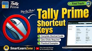 Operate Tally Without Mouse | Tally Prime Shortcut Keys Guide | Shortcuts Every Accountant Must Know screenshot 3