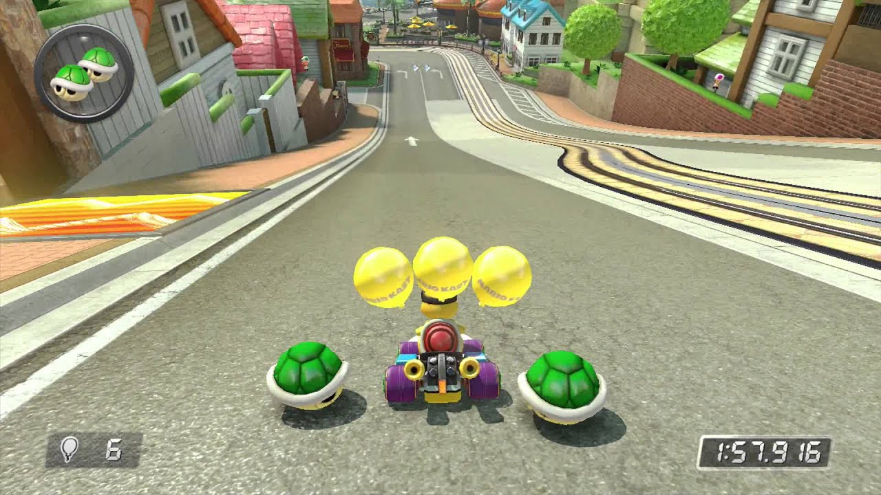 Mario Kart 8 Battle Game Multiplayer Win YouTube
