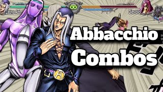 Leone Abbacchio Combos | JoJo's Bizarre Adventure All Star Battle R NEW DLC