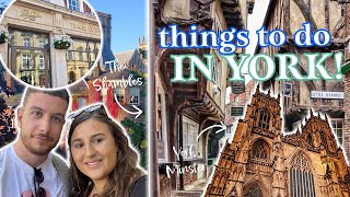 YORK travel vlog 2023 - BEST things to do in YORK!