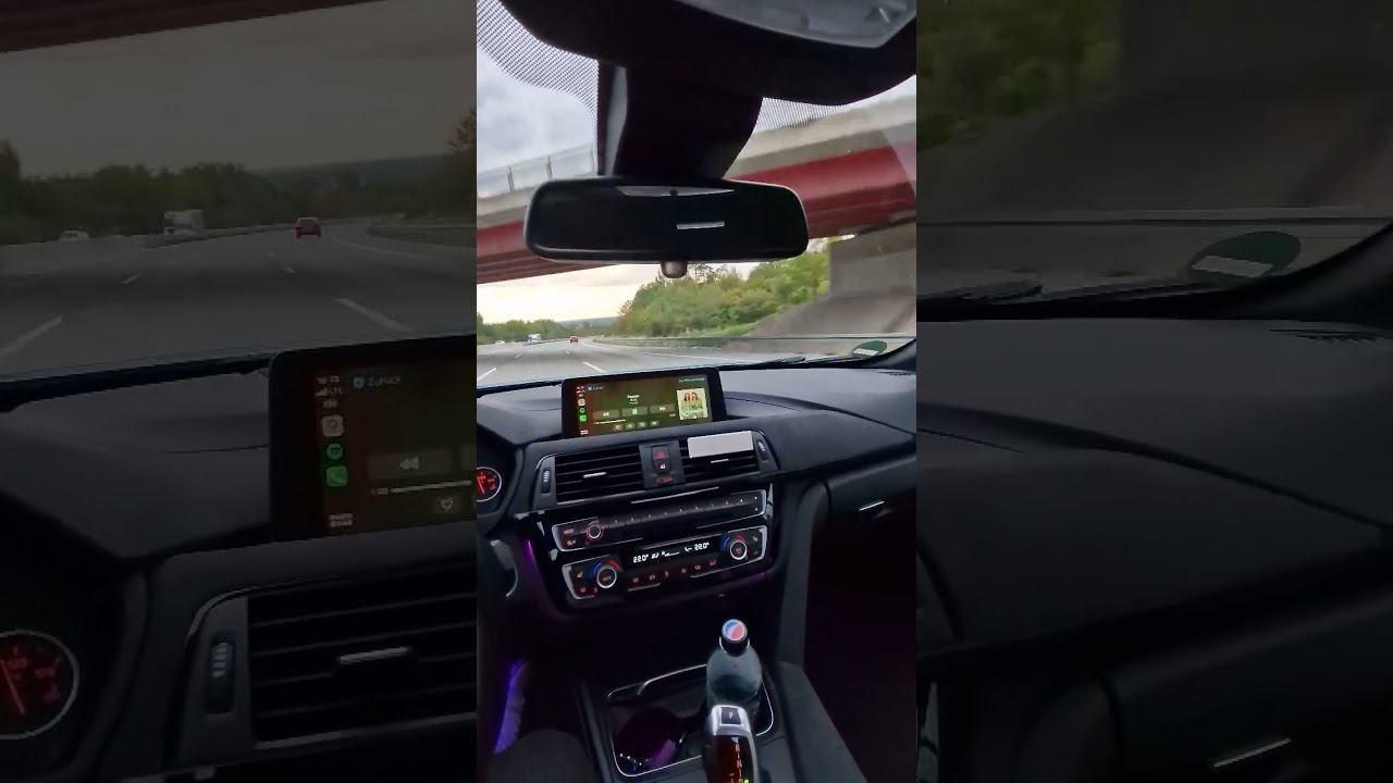 German Autobahn BMW 440i 