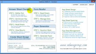 OMR Answer Sheet Checker Software Introduction