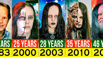 Joey Jordison of Slipknot Transformation From 0 to 46 Years Old
