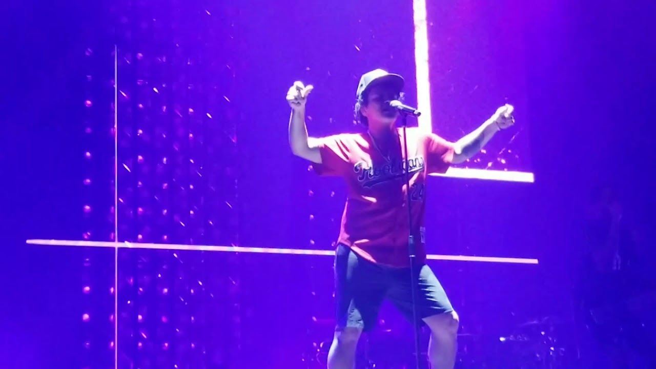 Bruno Mars Straight up and Down. Phoenix 11/5/17