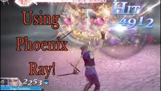 USING PHOENIX RAY! - Dissidia Final Fantasy NT Custom Match