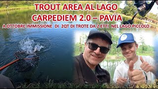Nuovo Lago Trout Area a Pavia - Ottobre 2023