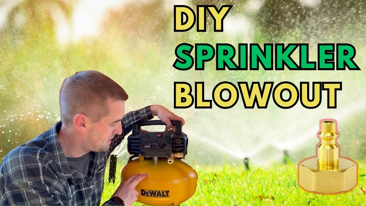 Простой способ продуть систему полива || Основные советы по предотвращению повреждений от замерзания