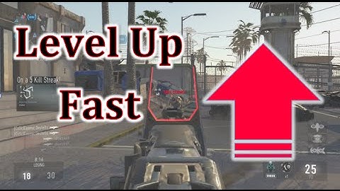 How To Rank Up Fast In Advanced Warfare ~ Tips