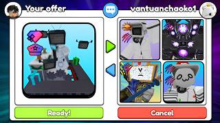 Insane LUCK! Trading & Get Monster Trait Units in Skibidi Masters Tower Defense! screenshot 4