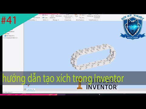 Video Hướng dẫn vẽ xích | Inventor professional 2020 | Sói... - youtube