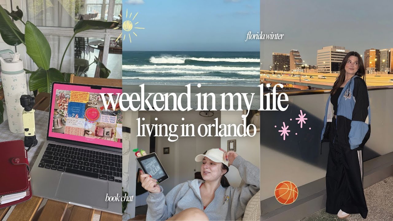 Зимний видеоблог из Флориды | Наслаждаюсь неспешными моментами, книгами, прогулками по пляжу и ую...