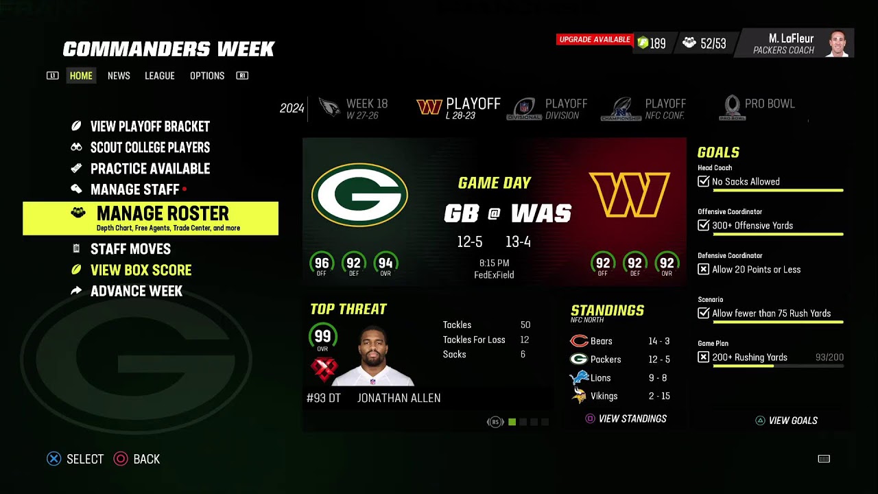 Packers vs commanders YouTube