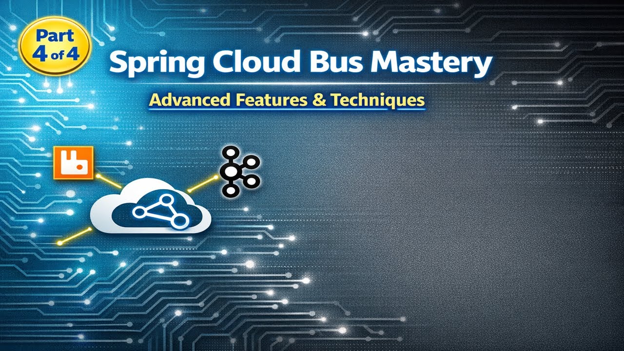 Master Advanced Spring Cloud Bus Features | Part 4/4 - YouTube