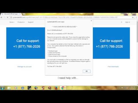 calling-tech-support-scammers-live-|-popups-|-1/25/17