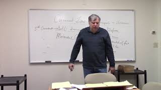 POL 200 4/17: Criminal Law Cont. Pt.3