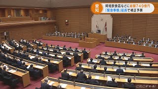 愛知県の６月臨時議会　新型コロナ対策　時短協力費など補正予算案が可決成立