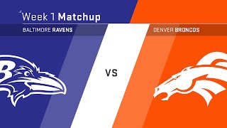 Ravens vs. Broncos Week 1 preview
