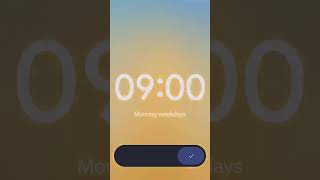 Weekday Alarm Notification | Google clock app #pixel #android #madebygoogle