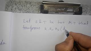 MS406/MI408: May 12, 2020, Part II of Cross Ratio and Mobius Transformation