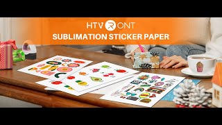 HTVRONT Sublimation Sticker Paper