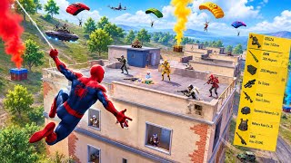 40 KILLS🔥 SOLO SQUAD DOMINATION 🥶SPIDERMAN MODE | Pubg mobile Bgmi