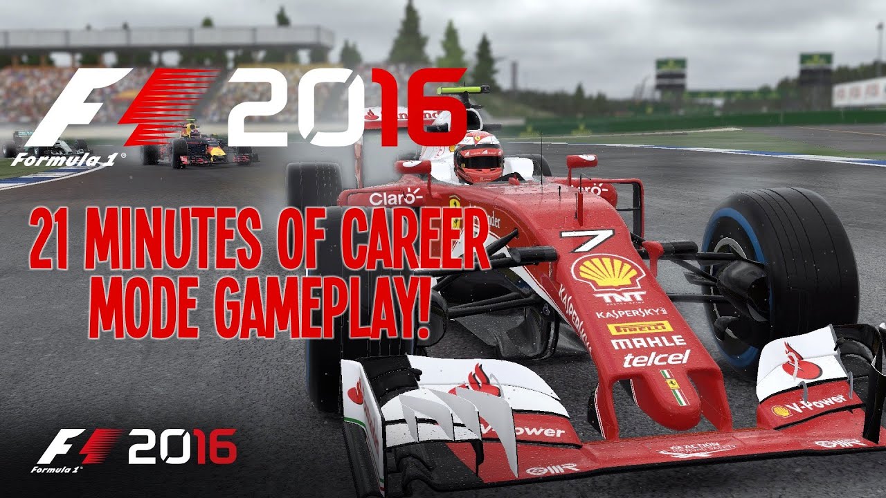 Here's 21 Minutes of F1 2016 Career Mode Gameplay!