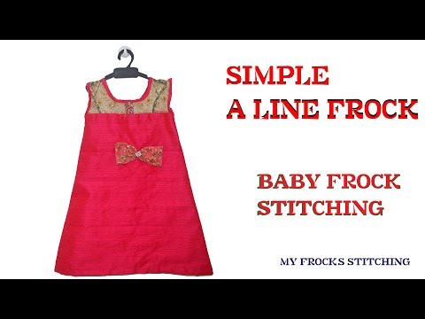 a line frock designs for babies