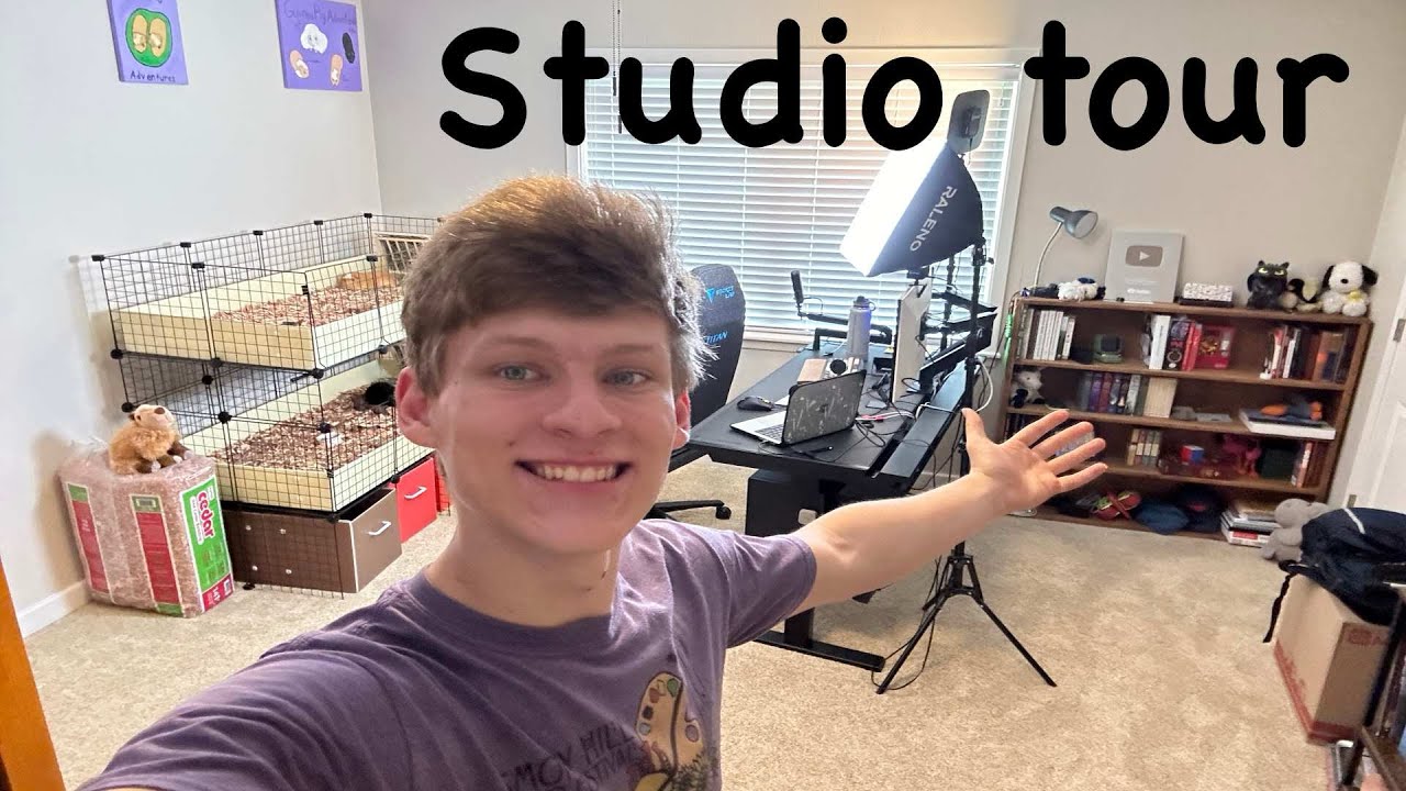 New studio tour! - YouTube