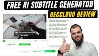 The Best Free Online AI Subtitle Generator - RecCloud