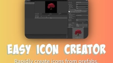 Easy Icon Creator - Unity Asset Store
