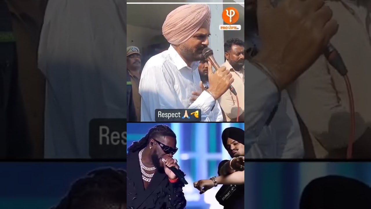 Sidhu Moose Wala father Saab talk about Burna Boy ,#sidhumoosewala ,#shorts ,#burnaboy