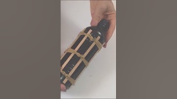 Insanely Easy Flameless DIY Tiki Torches #shorts