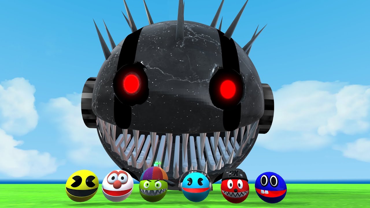 PACMAN & MS-PACMAN & ROBOT PACMAN VS CARTOON CAT & MONSTER PACMAN BEST COLLECTION X-1310