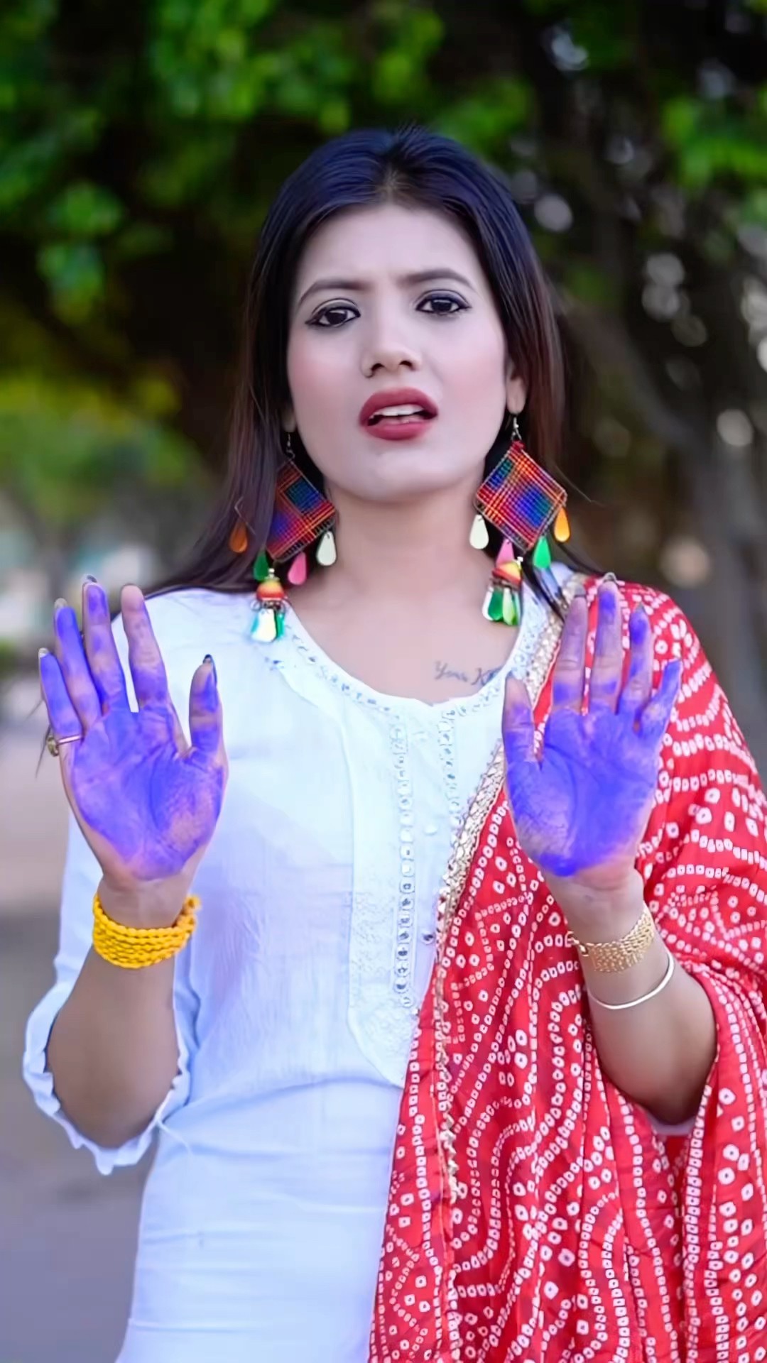 होली के रंग ?? #shorts #ytshorts #couplegoals #khwahishgal