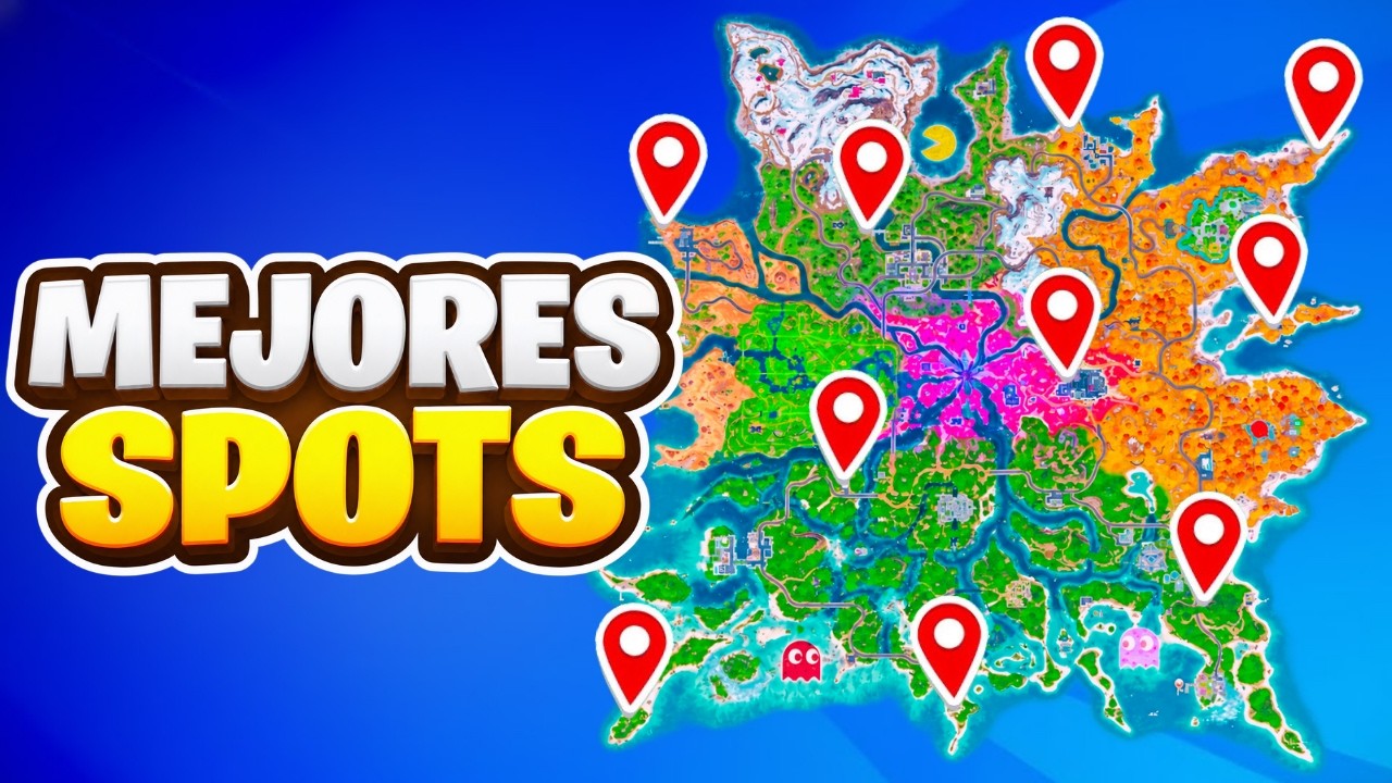 Los MEJORES Spots para la NUEVA TEMPORADA de FORTNITE (Temporada 4)