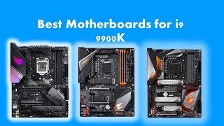 Top 10 Best Motherboard For i9 9900k In 2023 - Buyers Guide | Best Motherboard For i9 9900k In 2023