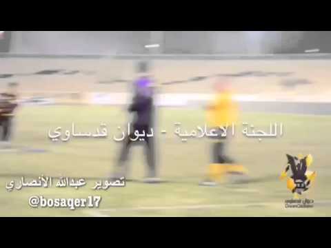 جانب من تدريبات لاعبين نادي القادسية للفريق الأول